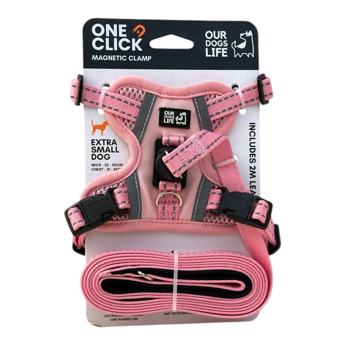 Hundesele med magnetlås – Patentert & enkel i bruk | OurDogsLife™